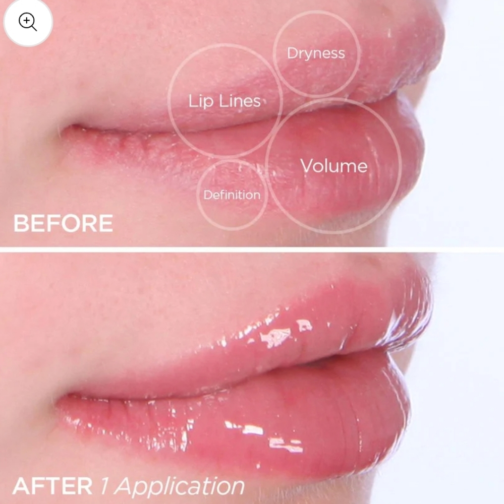🆕️The Pout Volumizing Lip Serum Shimmering Champagne 🌹 ✨️ 😍